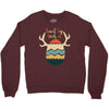 Hunting Season Retro Color 80s Style Crewneck Sweatshirt