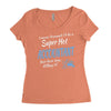 i never dreamed i'd be a super hot accountant but here iam, killing it Women's Triblend Scoop T-shirt