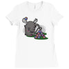 moosing block Ladies Fitted T-Shirt