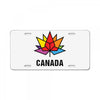 Canada Leaf LGBT License Plate