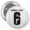 Rainbow Six Siege Pin-back button