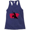 Wolf And Lady Racerback Tank
