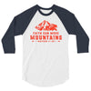 Faith Can Move Mountains 3/4 Sleeve Shirt
