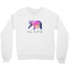 Big Dipper with Galaxy Crewneck Sweatshirt
