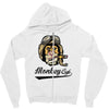 monkey cafe pilote Zipper Hoodie
