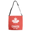 Canada Est 1867 Adjustable Strap Totes