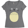 Totoro Costume Women's Triblend Scoop T-shirt