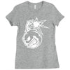 angry bomb Ladies Fitted T-Shirt