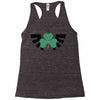 zelda logo treffle trois feuilles Racerback Tank