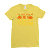 kindergarten teacher Ladies Fitted T-Shirt
