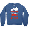 can't scare me halloween funeral direct Crewneck Sweatshirt