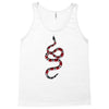 snake red black Tank Top