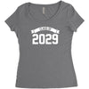 class of 2029 Women's Triblend Scoop T-shirt