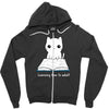 learning how to adul Zipper Hoodie