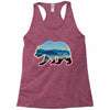 wild bear Racerback Tank
