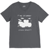 i'm a drummer please shout V-Neck Tee