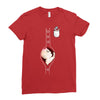 Peek a Boo with Pocket Baby Girl Ladies Fitted T-Shirt
