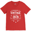 original parts vintage established 1979 perfectly aged V-Neck Tee