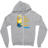 despicable me awesome perfect minio Zipper Hoodie