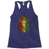 rasta lion Racerback Tank