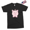 cute surprised pig pig Exclusive T-shirt