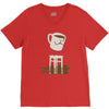 flood V-Neck Tee