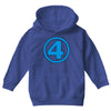 number 4 Youth Hoodie