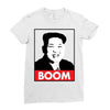 Kim Jong Un Boom Rocketman Ladies Fitted T-Shirt