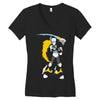 zero splatter clearance Women's V-Neck T-Shirt