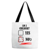 am i childish Tote Bags