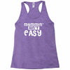 mommin' ain't easy Racerback Tank