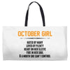 October Girl Hated By Many Weekender Totes