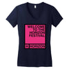 welcome to the horizon festival Women's V-Neck T-Shirt