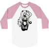 cat woman 3/4 Sleeve Shirt