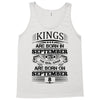 Real Kings Are Born On September 8 Tank Top