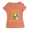 World's Best Boss Mario Women's Triblend Scoop T-shirt