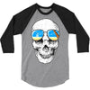 skull holiday 3/4 Sleeve Shirt