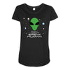 Sorry i Don't Speak Human Maternity Scoop Neck T-shirt