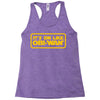 it's on like obi wan Racerback Tank