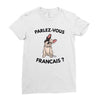 high end french bulldog Ladies Fitted T-Shirt