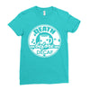 death before decaf coffee Ladies Fitted T-Shirt