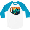coffee and adventure 3/4 Sleeve Shirt