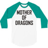 mother of dragons (4) 3/4 Sleeve Shirt