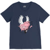 hell yeah piggy V-Neck Tee
