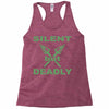 silent but deadly Racerback Tank