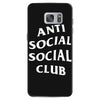 anti social social club White logo Samsung Galaxy S7