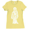 santa muerte blanca Ladies Fitted T-Shirt