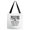 I Love You Mom Tote Bags