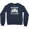 my other ride is a time machine Crewneck Sweatshirt