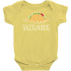 taco mexican tacosaurus Baby Onesie